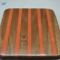 Resin And Wooden Coaster