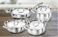 Awkins Pro Tri-Ply Stainless Steel Sets
