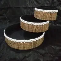 Circle Box Made Of Nypah