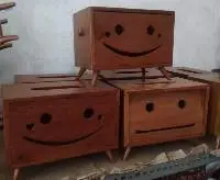 Cute Smiley Tissue Box