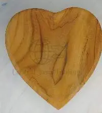 Wooden Heart Plate
