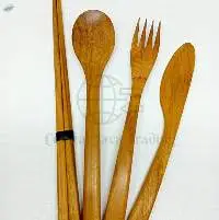Wooden Spoon, Fork,  Knife, Chopsticks