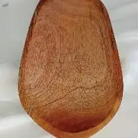 Wooden Shell Shaped Tray