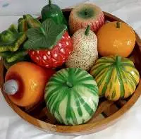 Wooden Fruit Home Decor