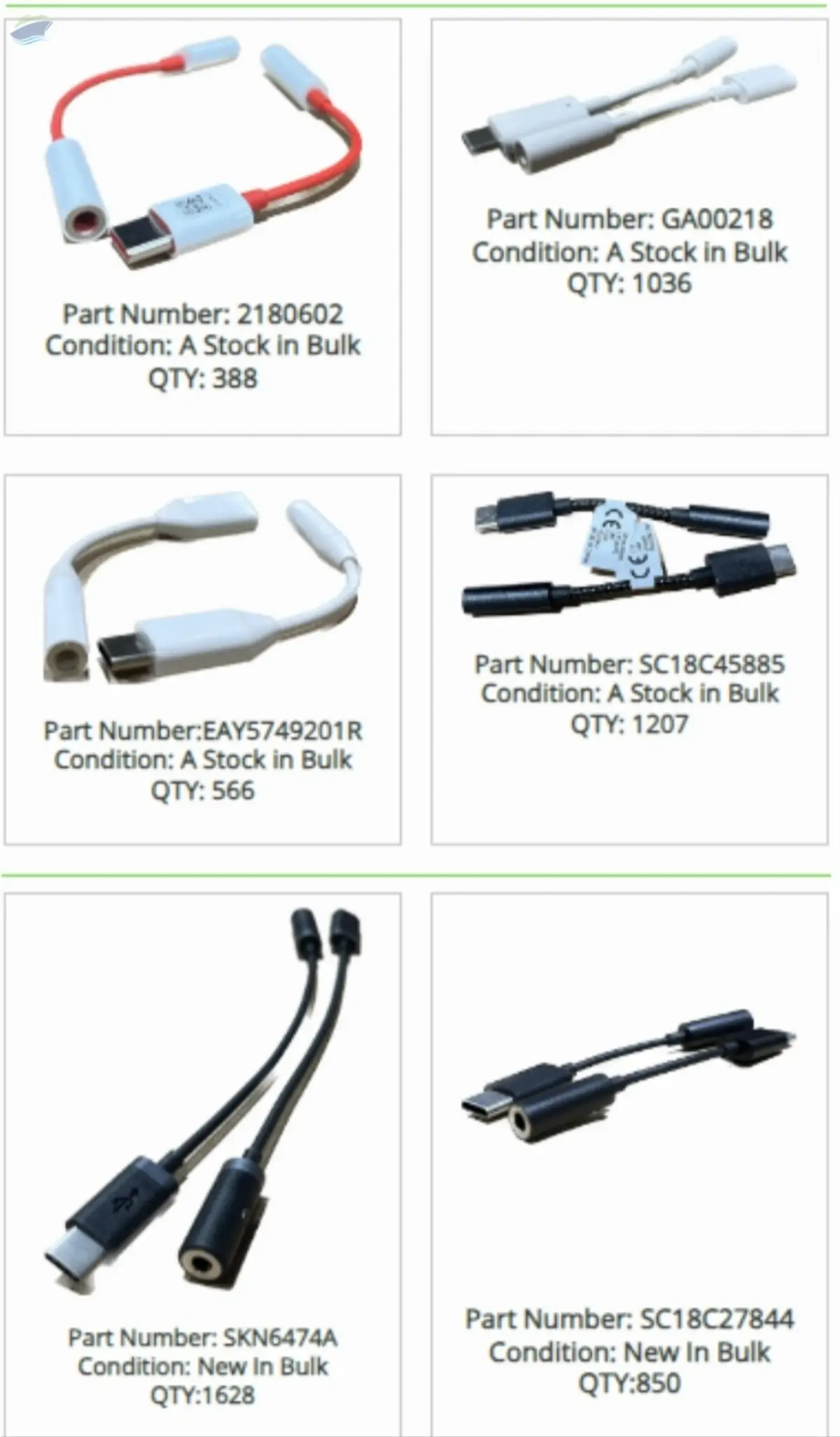 Type-C to 3.5mm Adapters