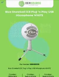 Blue Snowball iCE Plug In Play USB
