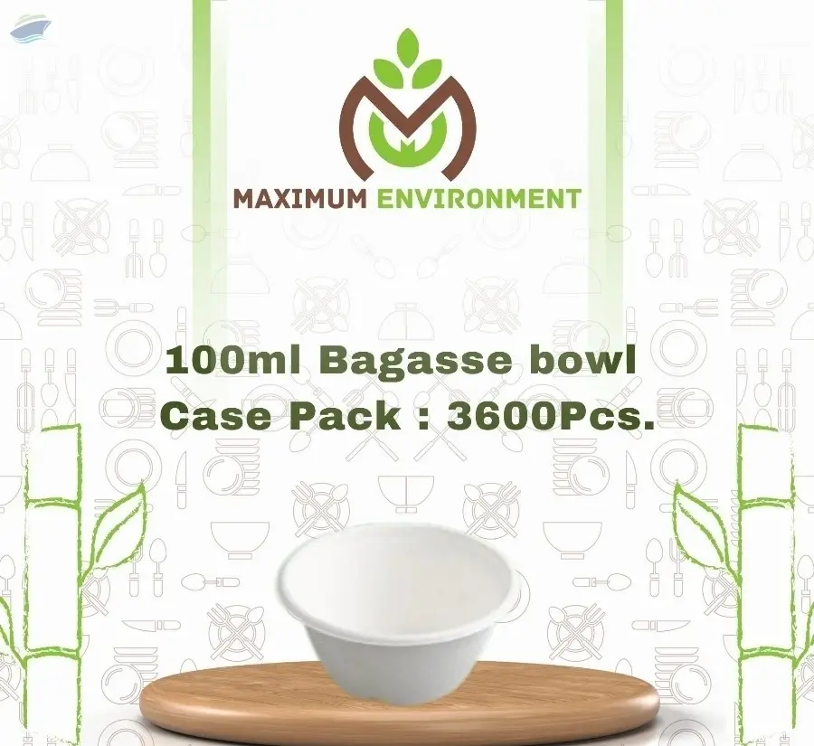 100ml Bagasse Bowl
