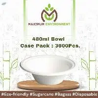 480ml Bagasse Bowl