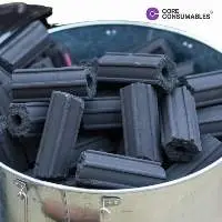 Hexagonal Coconut Shell Charcoal Briquettes