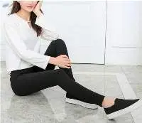 Elastic Skinny Pencil Jeans