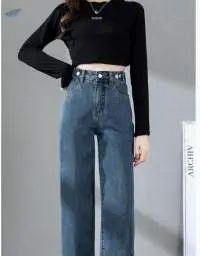 Jeans Woman Women's Pants