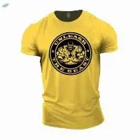 T-Shirt Short Sleeve Top Muscular Man Graphic 3D