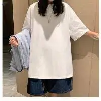 Korean Fashion T-shirts Oversized T Shirt Woman