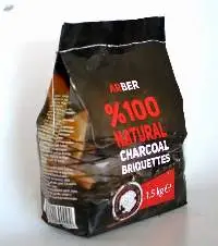 ARBER Charcoal Pillow Briquette Kraft Pack 1.5kg