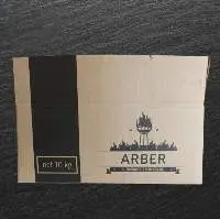 ARBER Charcoal Briquettes Hexagon 10kg Box