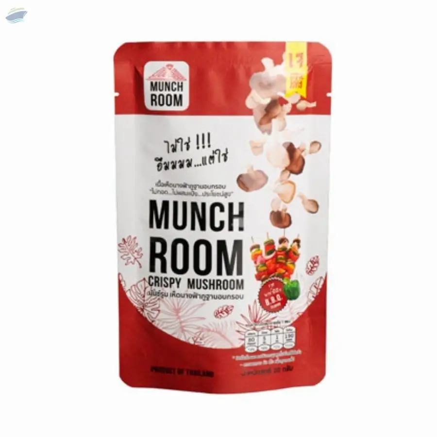 Crispy Oyster Mushroom Snack BBQ Flavor