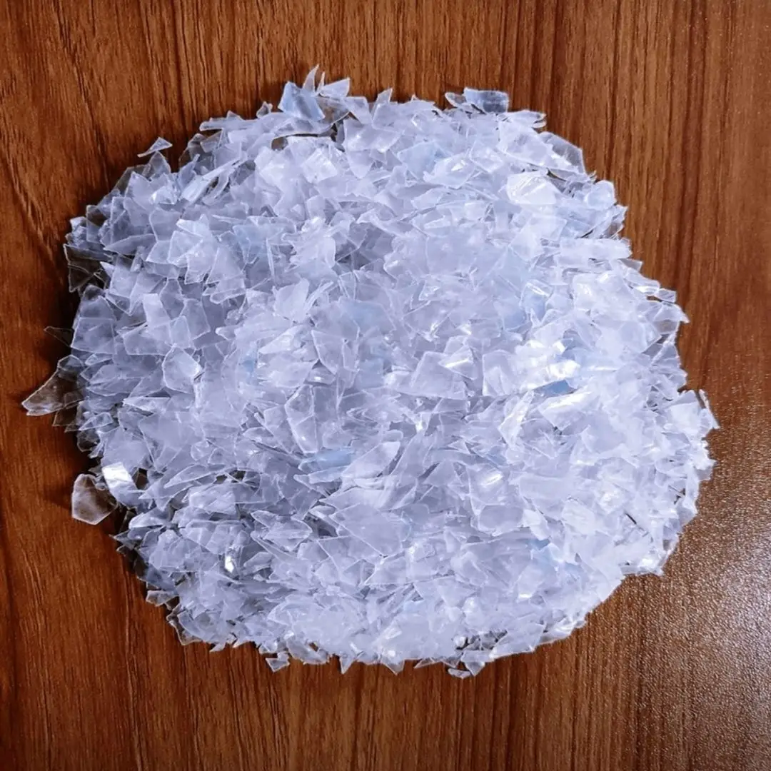 PET Clear/transparent flakes