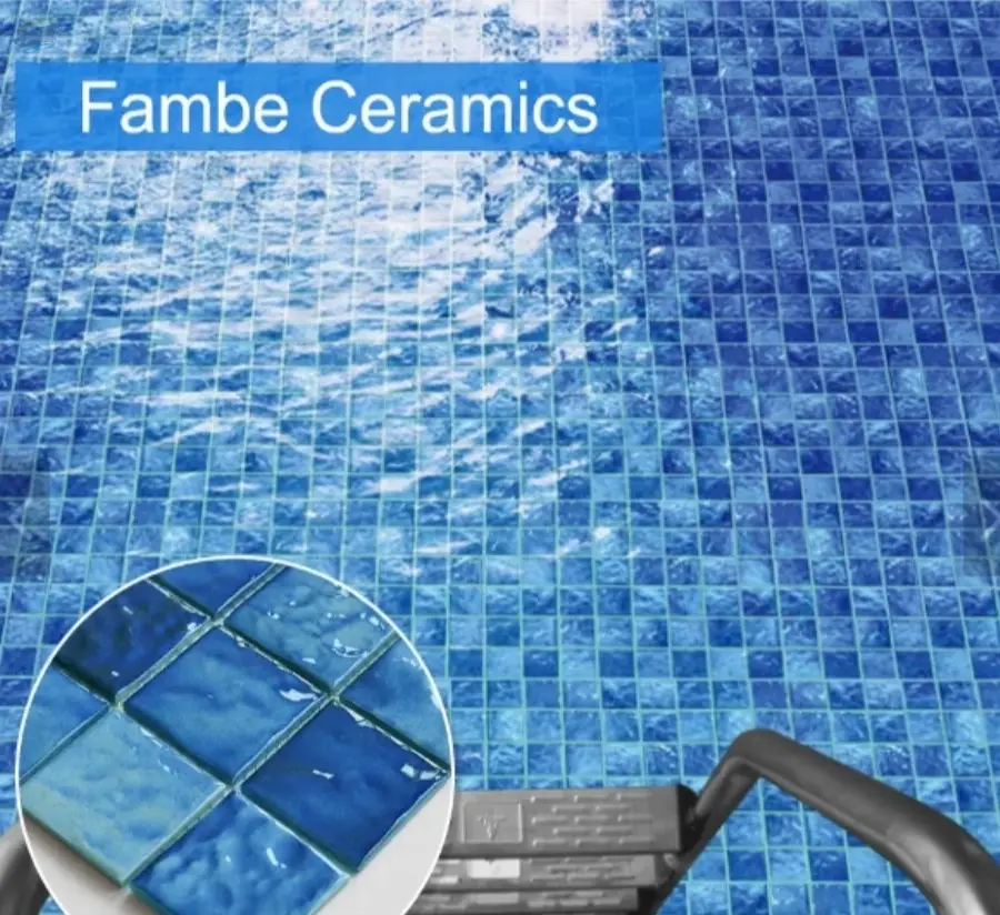 Porcelain Ceramic Mosaic Tile For Swimming