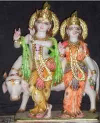 White Stone Sculptures