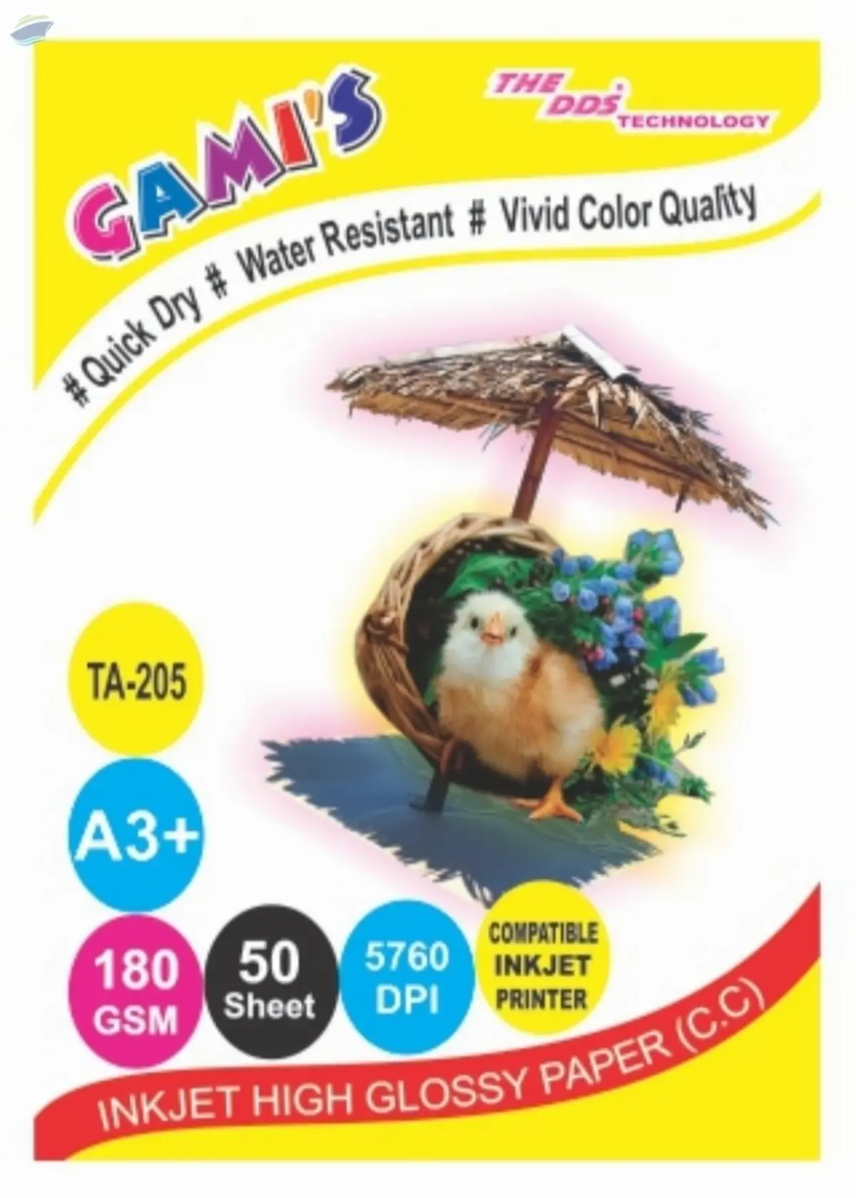 GAMI'S 13x19 Inkjet Photo Glossy Paper 180gsm