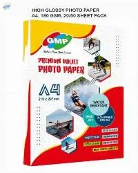GMP 180gsm A4 Inkjet Photo Glossy Paper