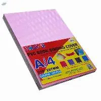 GMP PVC Book Binding Sheet  (Pink T.))
