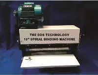 DDS Electric Spiral Book Binding Machine