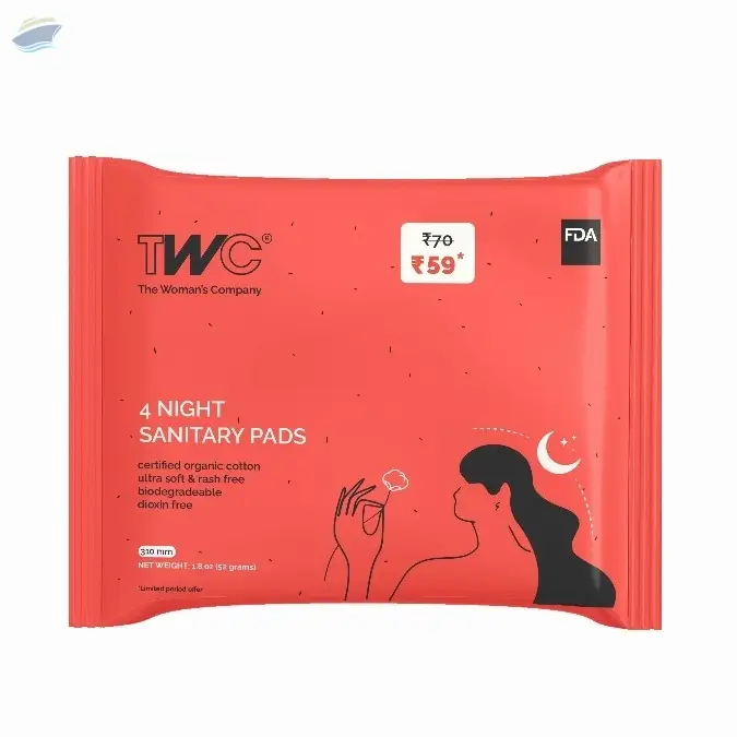 TWC Sanitary Night Pad Value Pack 4