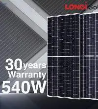 Longi Mono 540 Wp Solar Panels