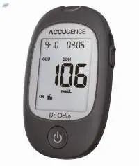 Accugence Black Glucose Meter Only