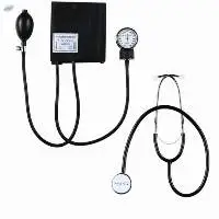 Aneroid Sphygmomanometer With Stethoscope