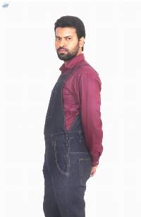 Men's overall, denim 4 colors available