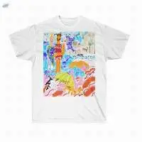 Ladies T-shirt with Designer print