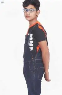 Childrens overall, denim