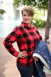 Ladies Cotton Flannel Shirt