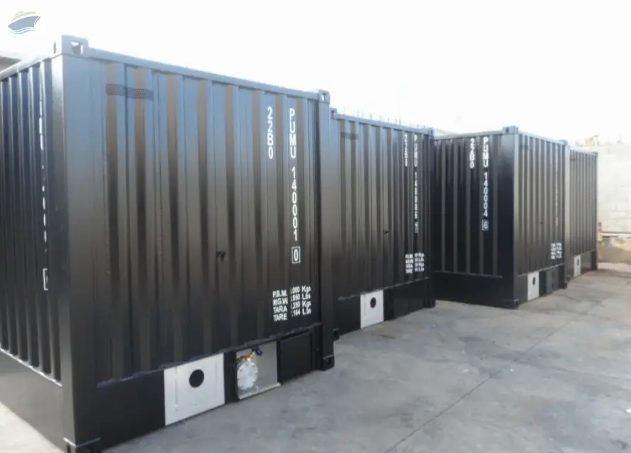 Electrical heating 40 foot  shipping container