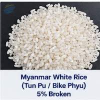 Myanmar White Rice 5% Broken