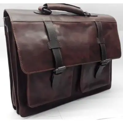 Leather Briefcase Men