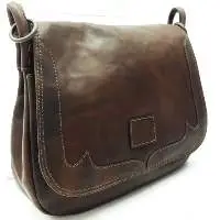 Brown Leather Shoulder Bag