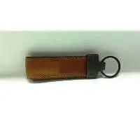Single Ring Leather Key Chain