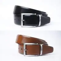 Genuine Leather Dress Casual Reversible Belts