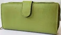 Casual Green Women Purse