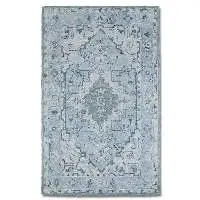 Heriz Hand Tufted Woollen And Polyester Rug