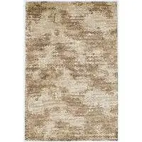 Anemone Hand Knotted Woollen And Viscose Rug