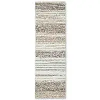 Moroccan Striped Hand Tufted Woollen Runner
