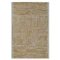 Eshaq Hand Tufted Woollen And Viscose Rug