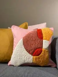 Hand Tufted Cushion