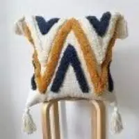 KAAHIRA Tufted Boho Cushion Cover