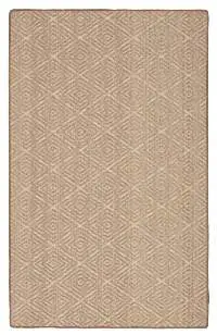 Pacific Handmade Trellis Beige & Light Gray Rug.