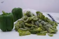IQF Frozen Green Capsicum
